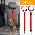 Material de nylon Restricciones de perros Arnés de cinturones de seguridad del vehículo